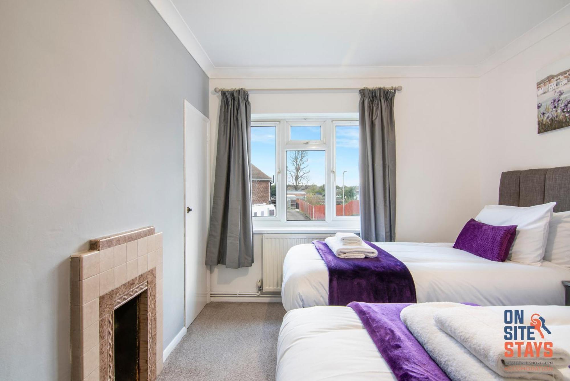 Onsitestays - Cosy 2-Bedroom Apartment With Private Entrance & Long Stay Prices Gravesend Exterior foto
